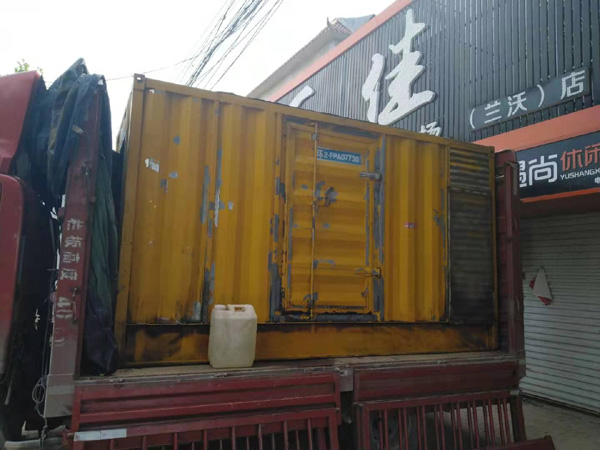 上林发电机组功率与使用时间之间的关系
